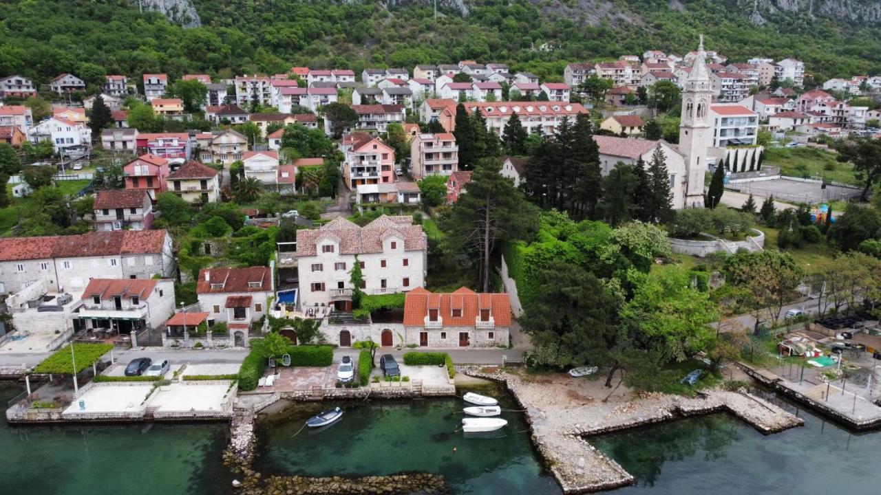 Villa Luxury Stone On The Sea With Private Pool And View Kotor Exterior foto